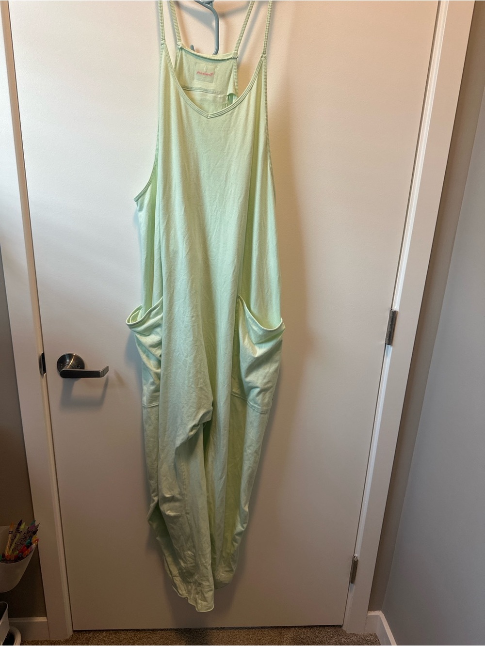 Free People Movement Mint Green Oversized Romper | XL - Picture 2 of 5